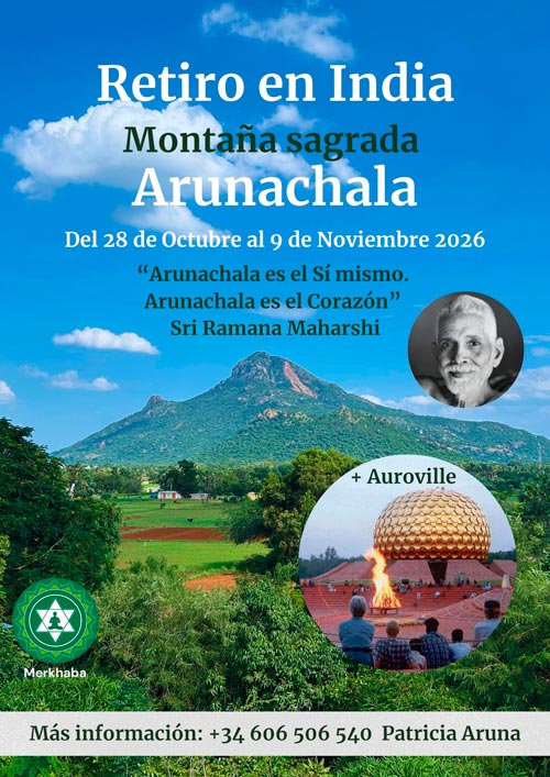 Retiro en India. Montaña Sagrada Arunachala