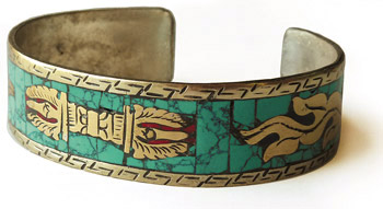 Pulsera Turquesas con Dorge