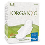 Compresas con alas Organyc