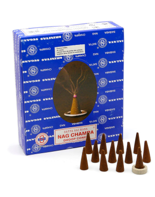 Incienso Nag Champa en Conos