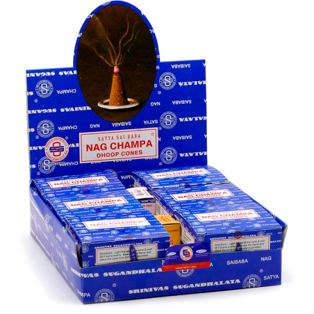 Incienso Nag Champa en Conos