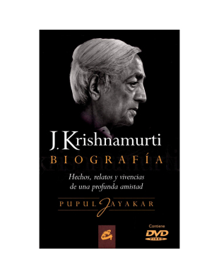 J. Krishnamurti. Biografía + DVD