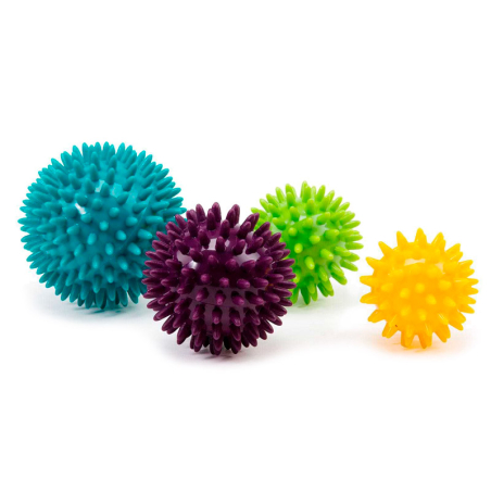 Set 4 Pelotas de Automasaje y Masaje Muscular | Yogaes