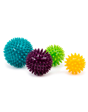Set 4 Pelotas de Automasaje y Masaje Muscular | Yogaes