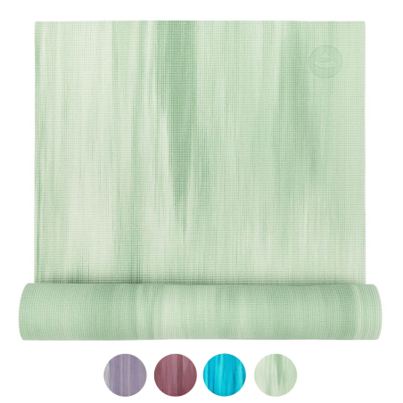 Esterilla de Yoga Antideslizante Bicolor | Lavable y Ligera | 183x60 cm
