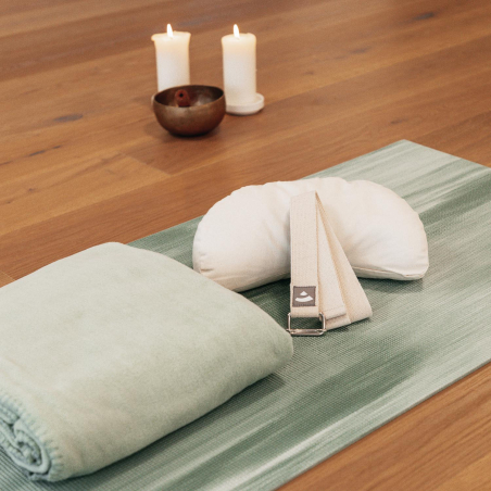 Esterilla de Yoga Antideslizante Bicolor | Lavable y Ligera | 183x60 cm