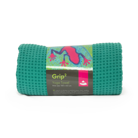 Toalla de Yoga GRIP2 | Microfibra con Puntos de Látex | Yogaes