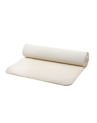 Alfombra de Yoga de Algodón Premium | Natural y Antideslizante