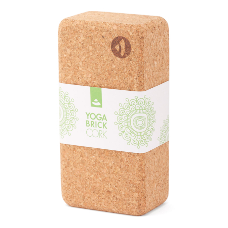 Brick de Corcho Natural para Yoga | Bloque Yoga Estándar y XL | Yogaes