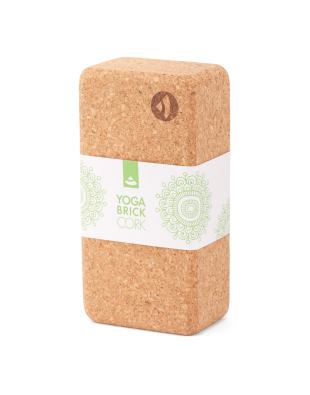 Brick de Corcho Natural para Yoga | Bloque Yoga Estándar y XL | Yogaes