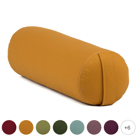 Bolster ECO de Yoga y Pilates | Funda Lavable de Algodón