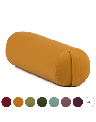 Bolster ECO de Yoga y Pilates | Funda Lavable de Algodón