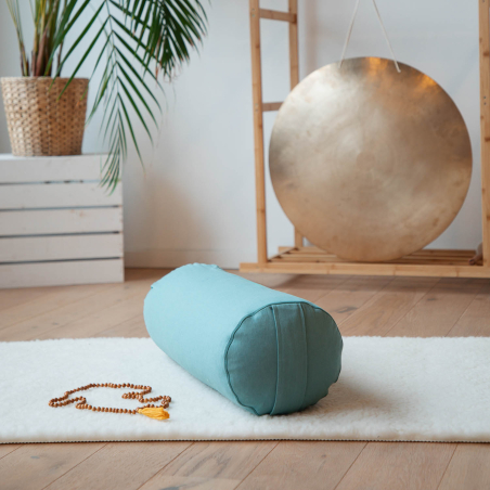 Bolster ECO de Yoga y Pilates | Funda Lavable de Algodón
