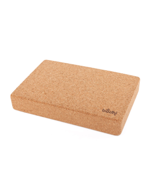 Block de Corcho para Yoga | Bloque Natural 30 × 20 cm | Yogaes