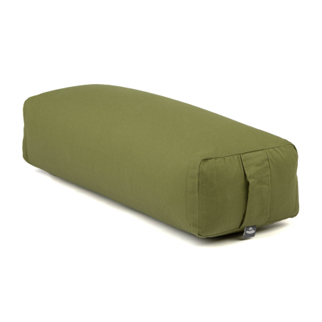 Bolster Rectangular de Yoga | Firme, Natural y Lavable – yogaes.com