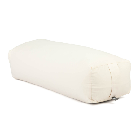 Bolster Rectangular de Yoga | Firme, Natural y Lavable – yogaes.com