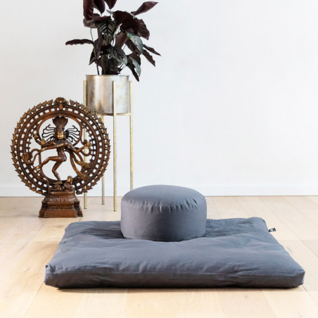 Zafutón de Meditación | Base Acolchada con Funda Lavable
