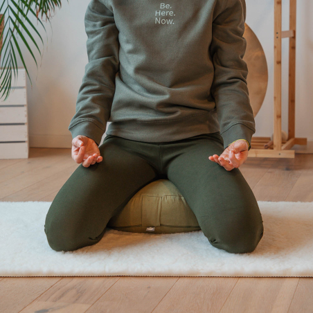 Cojín de Meditación Rondo ECO Extraplano | Yogaes