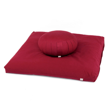 Set Zafú y Zafutón de Meditación | Algodón y Funda Lavable