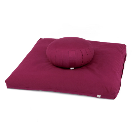 Set Zafú y Zafutón de Meditación | Algodón y Funda Lavable