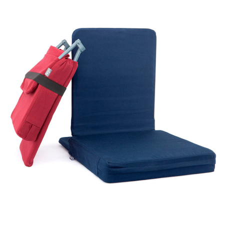 Cojín con respaldo plegable
