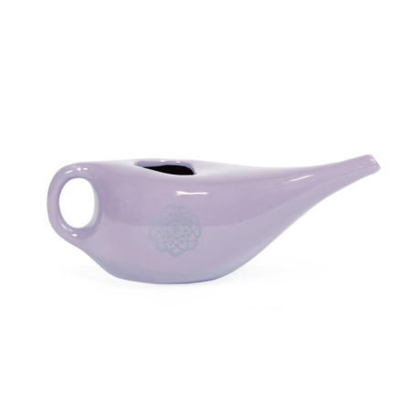 Lota para Limpieza Nasal de Cerámica 250 ml | Jala Neti | Yogaes