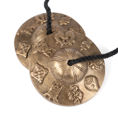 Crótalos de Bronce para Yoga y Meditación | Yogaes
