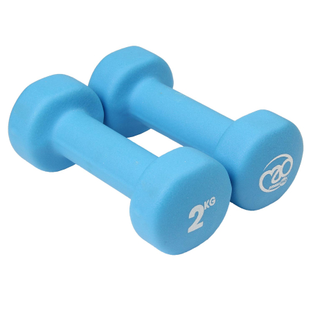 Par de mancuernas de neopreno Fitness
