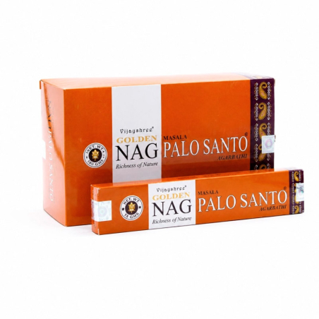 Golden Nag Palo Santo | Incienso Masala Premium 12 x 15 g