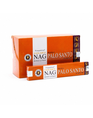 Golden Nag Palo Santo | Incienso Masala Premium 12 x 15 g