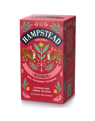 Rooibos Ecológico Hampstead | Sin Cafeína | 20 Bolsitas