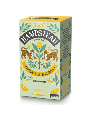 Té Verde con Limón Ecológico Hampstead | 20 Bolsitas