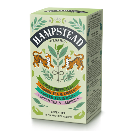 Selección Té Verde Ecológico Hampstead | 20 Bolsitas