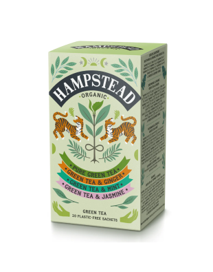 Selección Té Verde Ecológico Hampstead | 20 Bolsitas