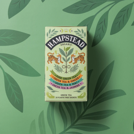 Selección Té Verde Ecológico Hampstead | 20 Bolsitas