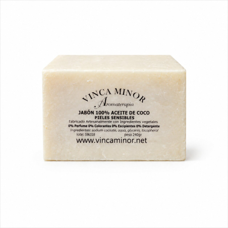 Jabón de Aceite de Coco Natural y Artesanal | Yogaes