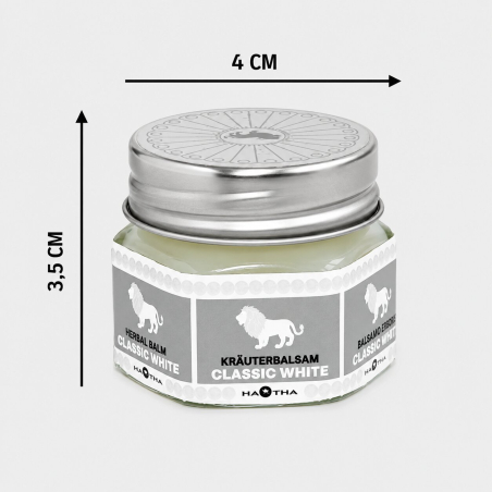 Bálsamo Bio con Mentol HA-THA Classic White 18 ml