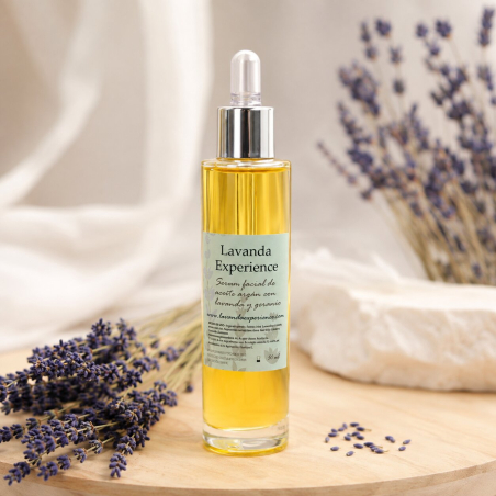 Sérum Facial de Argán con Lavanda y Geranio | Yogaes