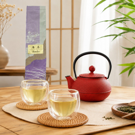 Té Verde Bancha Uji Japonés | Suave y Bajo en Cafeína