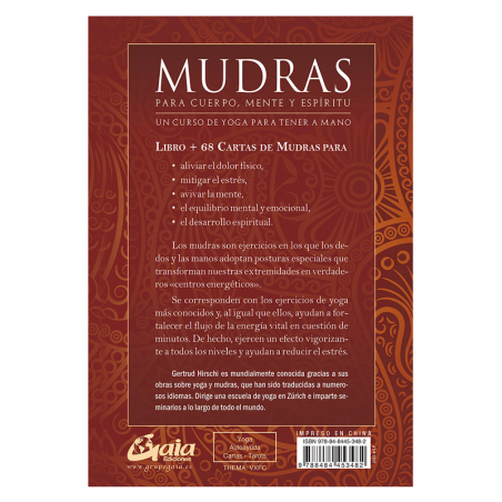 Mudras para Cuerpo, Mente y Espíritu + 68 Cartas de Mudras
