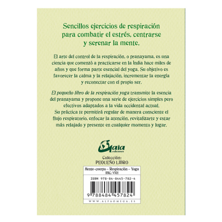 El Pequeño Libro de la Respiración Yoga