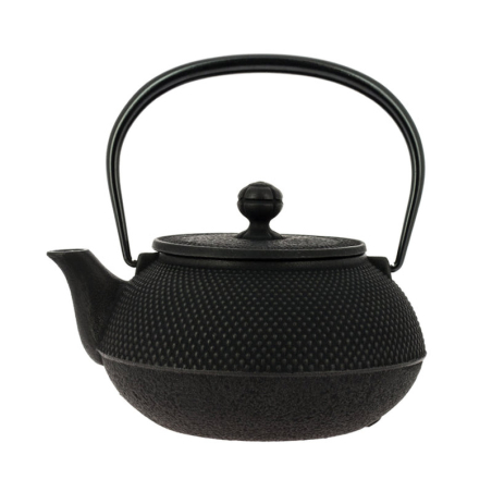 Tetera japonesa Iwachu Arare negra 650 ml