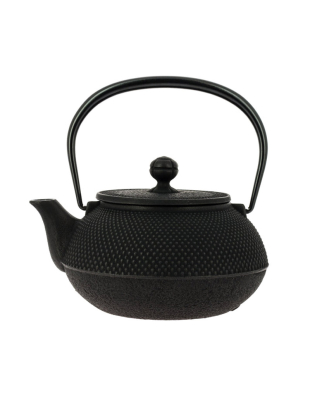 Tetera japonesa Iwachu Arare negra 650 ml