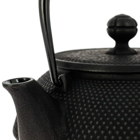 Tetera japonesa Iwachu Arare negra 650 ml