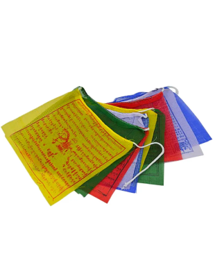 Banderas tibetanas de oración