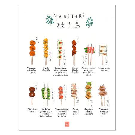 La cocina japonesa ilustrada