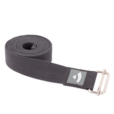 Cinturón de Yoga de Algodón 2,5 m | Correa Yoga con Hebilla Metálica