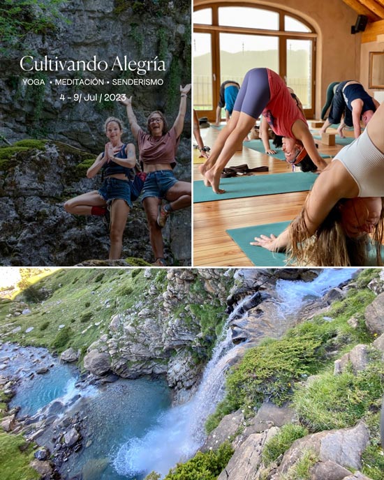 Cultivando Alegria: Retiro de Yoga, Meditacin y Senderismo en Pirineos