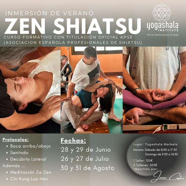 Curso Zen Shiatsu
