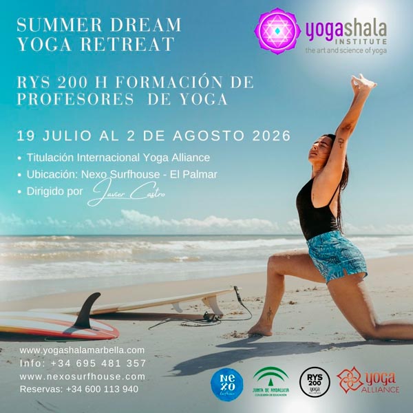 Summer Dream Yoga Retreat � Formaci�n de 200 horas de Yoga 